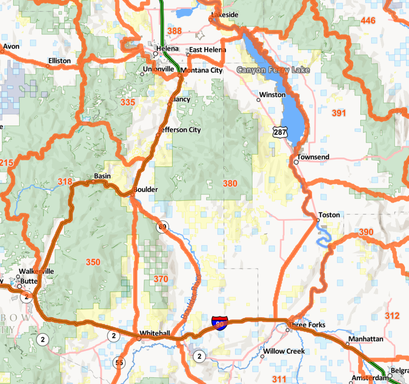 <p>A map of Jefferson County hunting districts, courtesy of FWP</p><p>A map of Jefferson County hunt